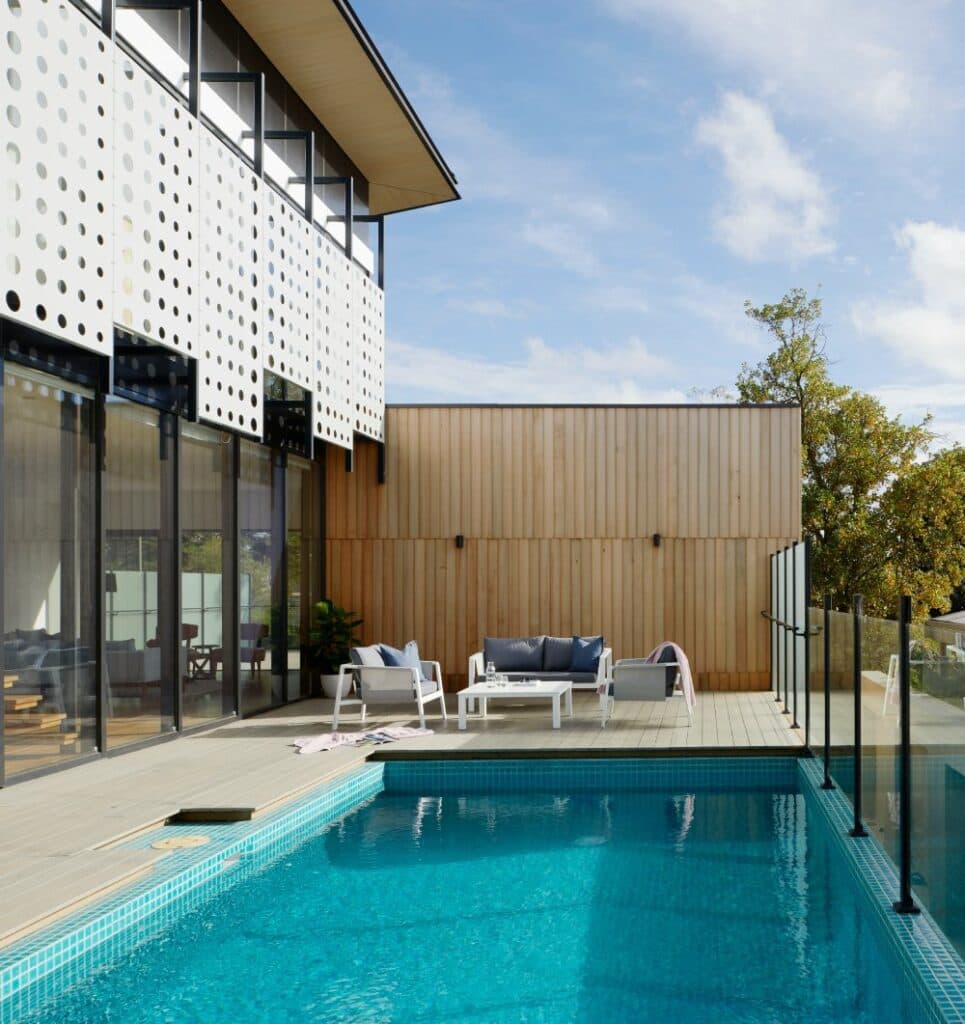 home with pool