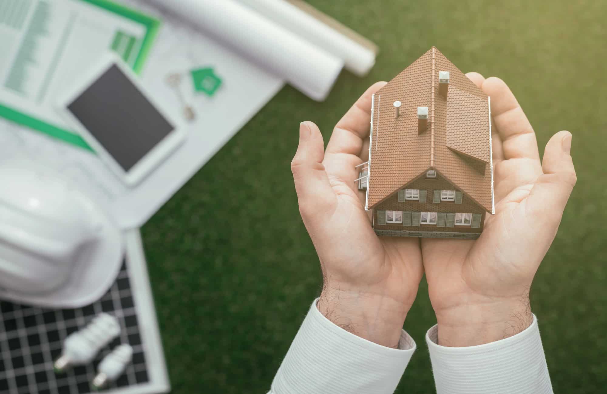 model of energy efficient home