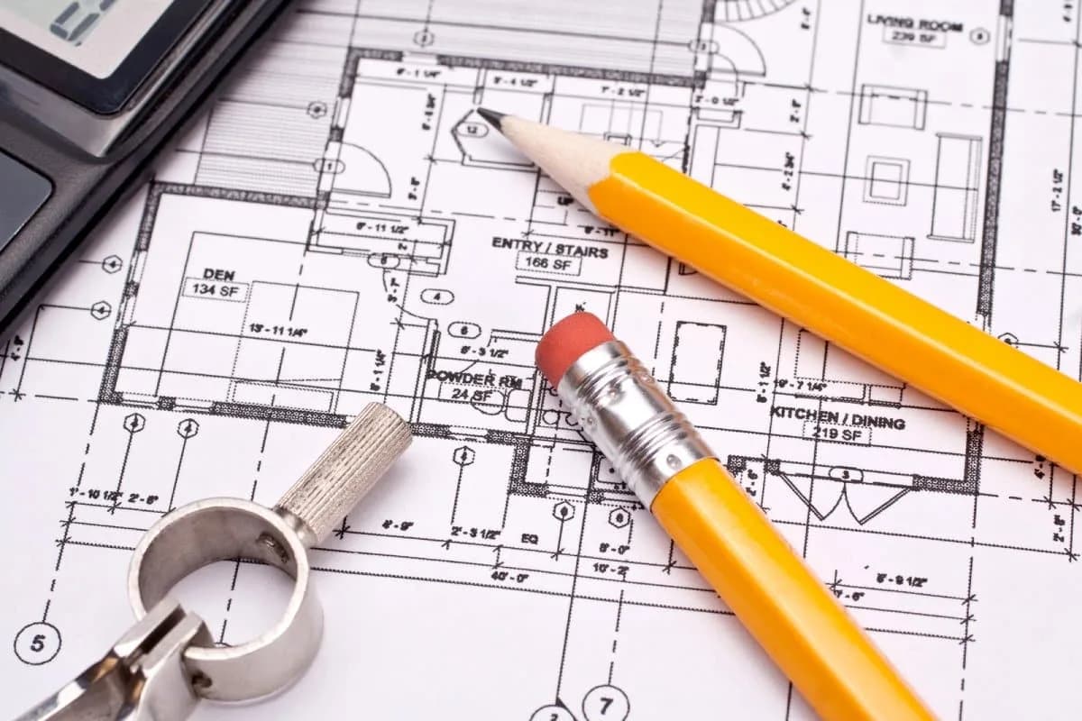 Home plans used to discuss energy performance