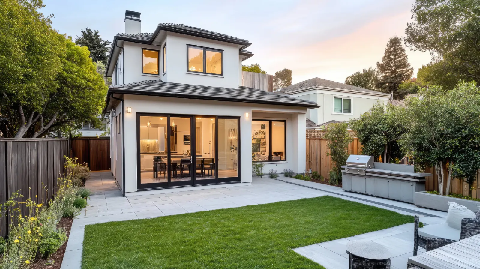 modern small home double storey
