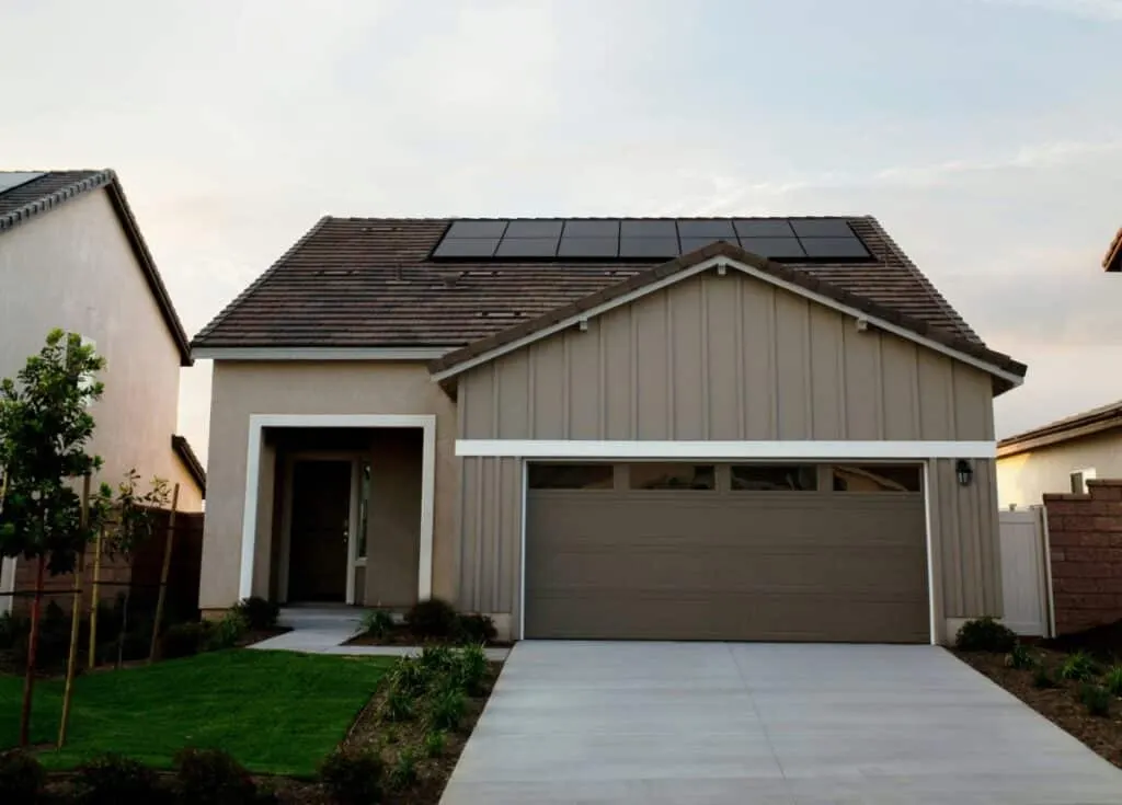 home with solar