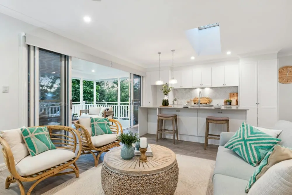 light modern home interior