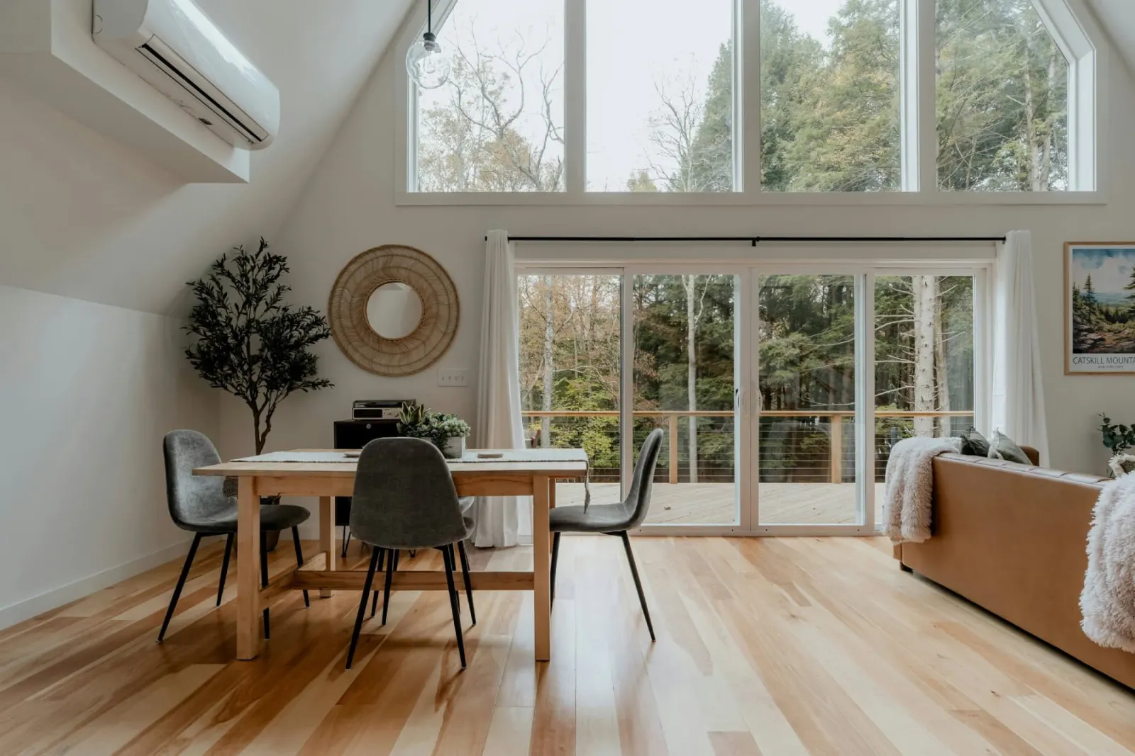 modern home large windows